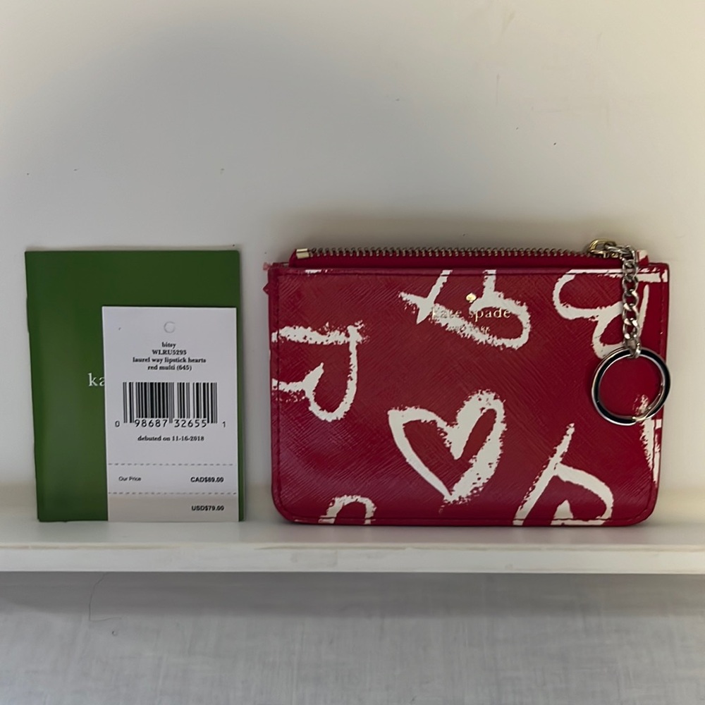 Kate Spade ID, coin holder and keychain